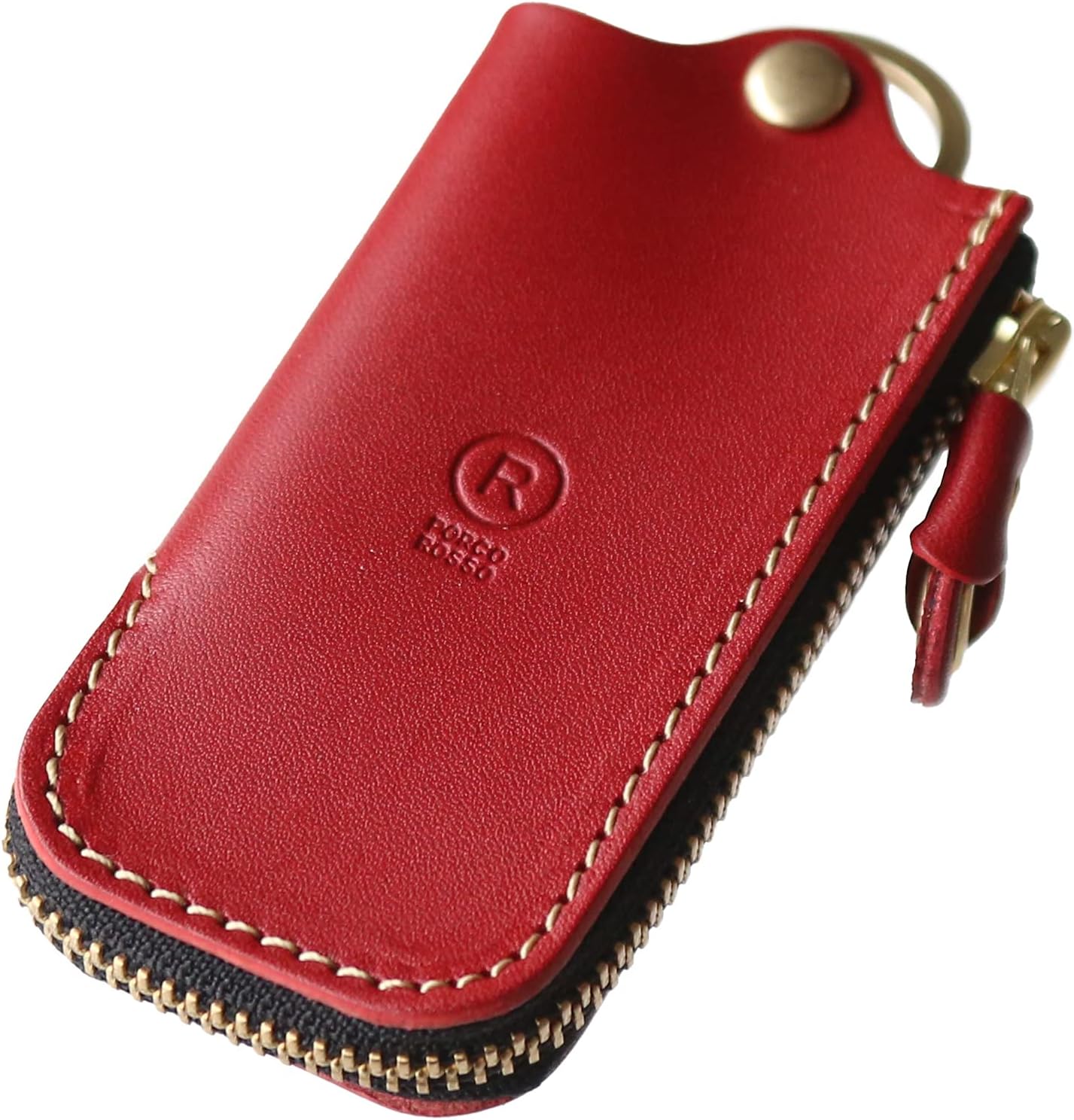 イルビゾンテ キーケース スマートキーケース 本革 コニャック SKH031